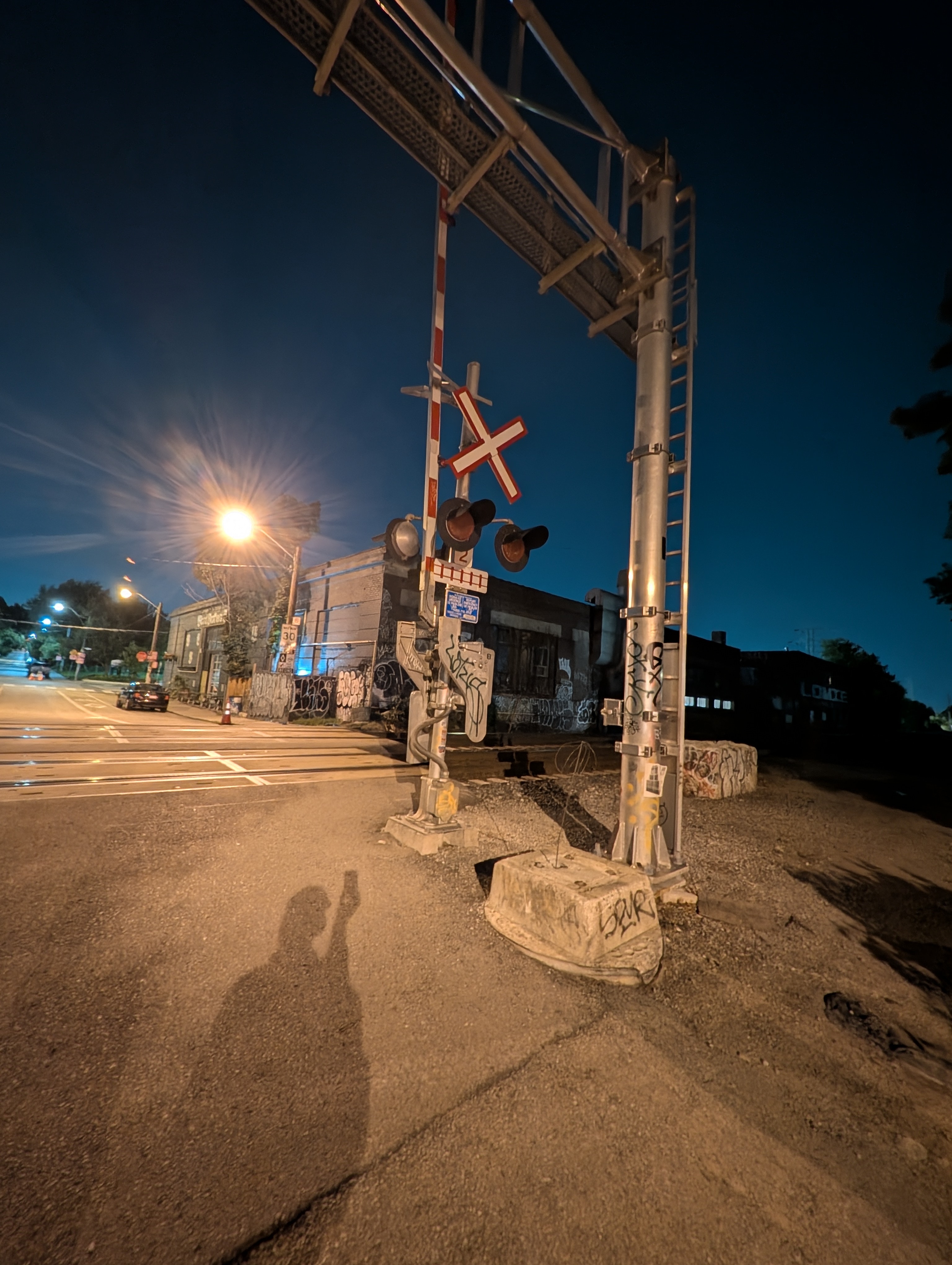 Second night field photograph at the 401 Dixie Automall