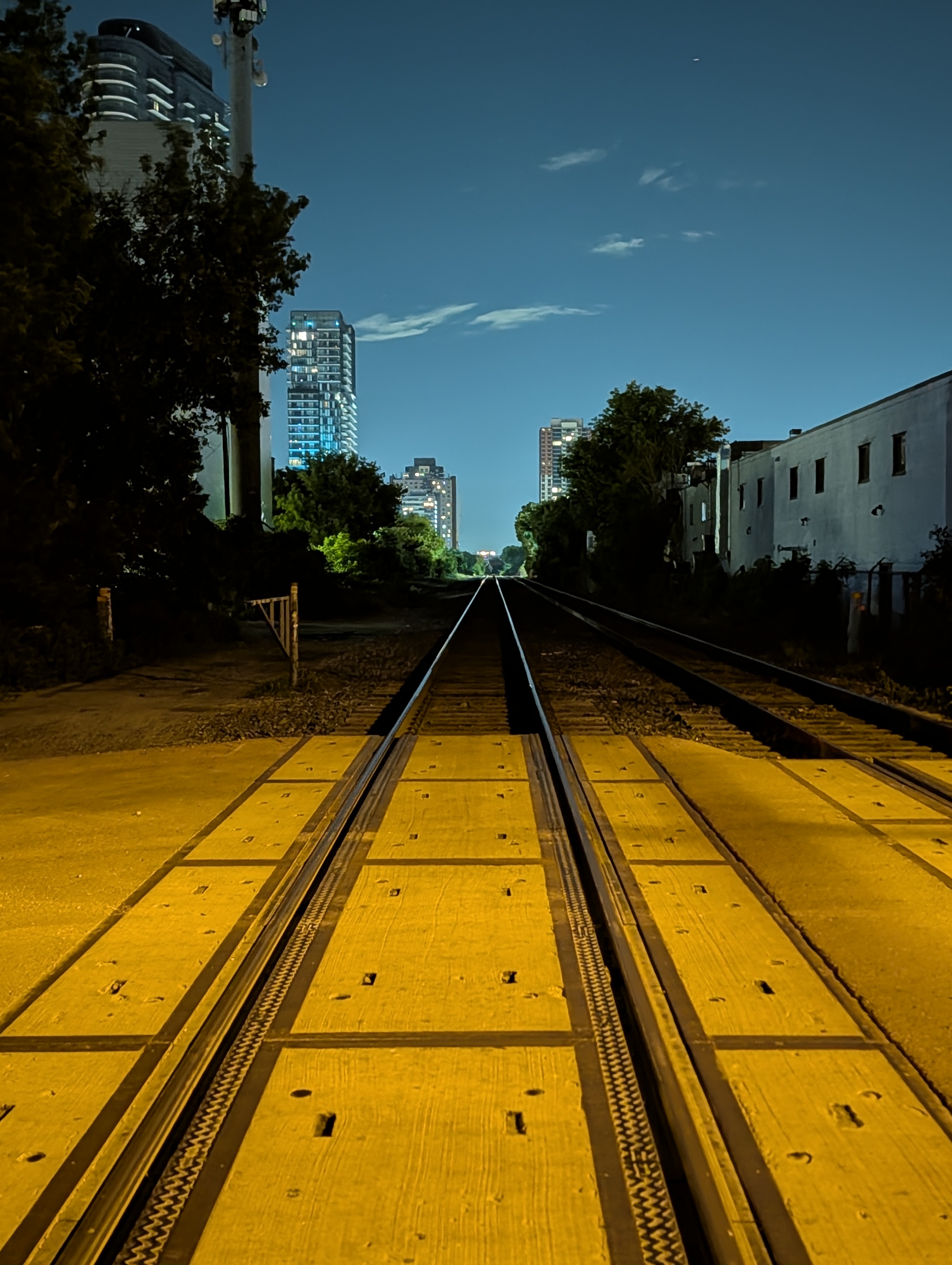 Fourth night field photograph at the Automall
